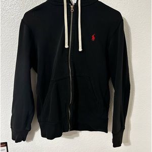 Polo zip up hoodie